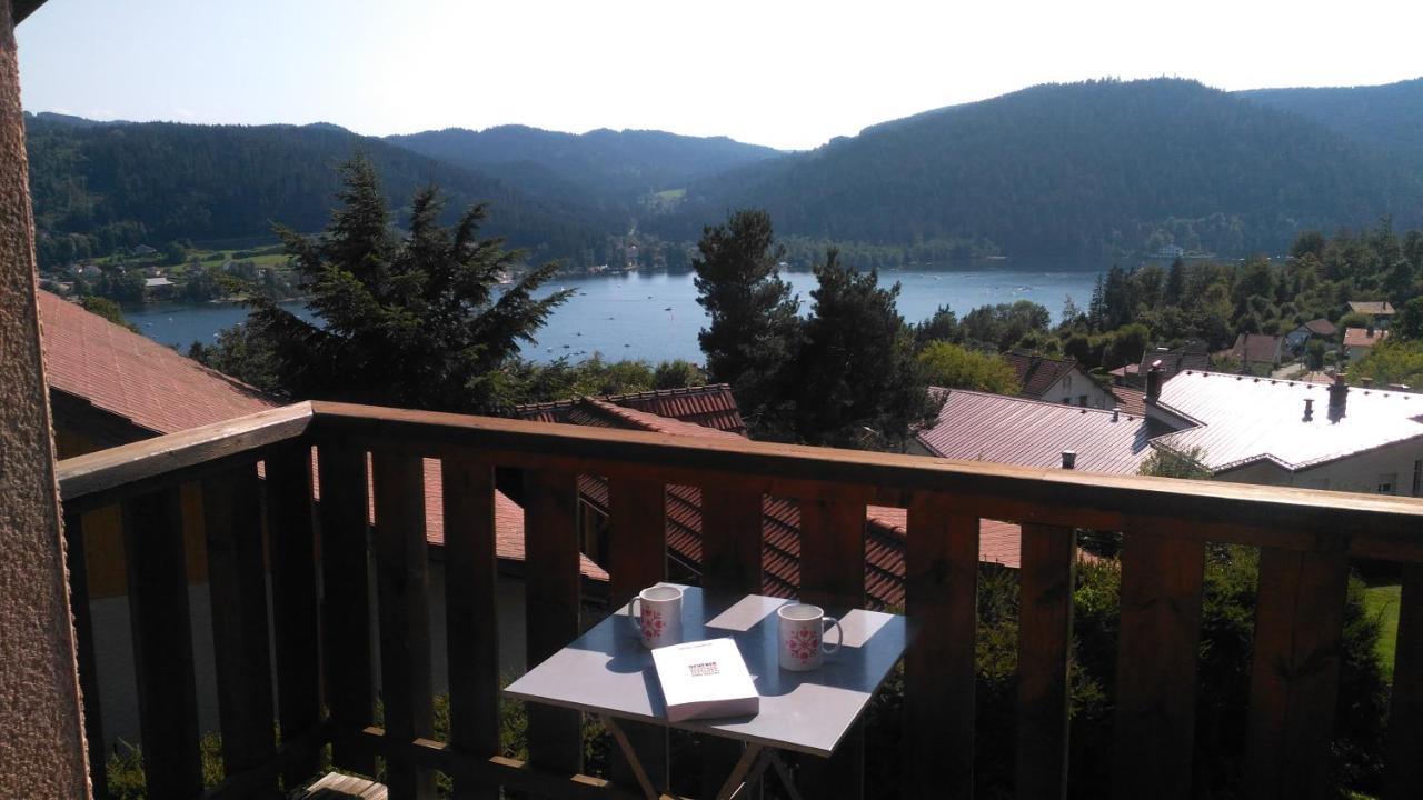 Appartement balcon Vue lac Gérardmer Extérieur photo