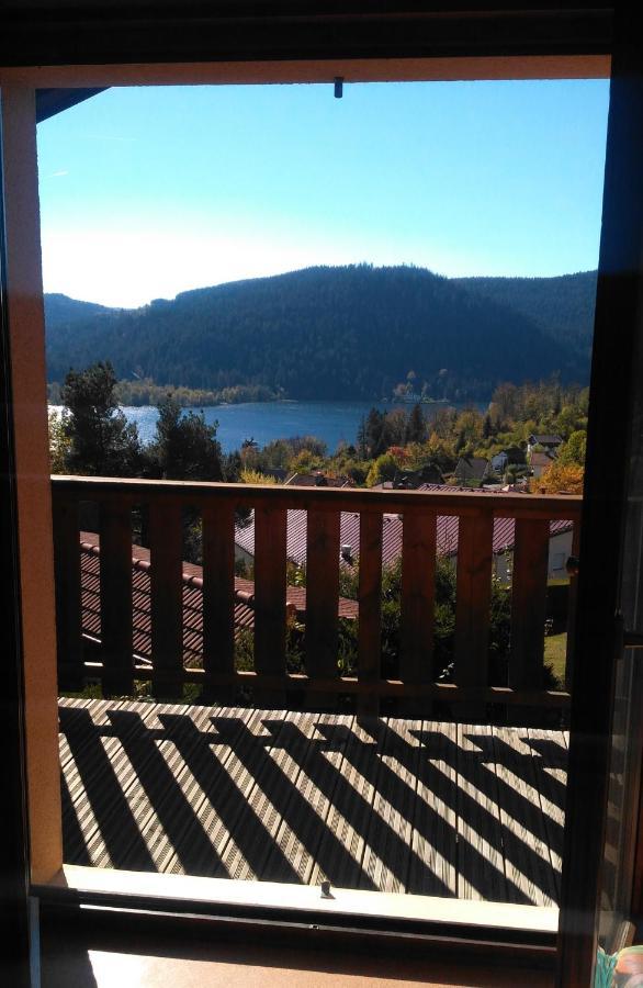 Appartement balcon Vue lac Gérardmer Extérieur photo