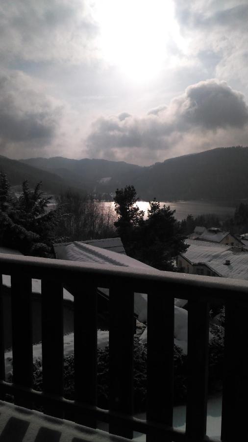 Appartement balcon Vue lac Gérardmer Extérieur photo